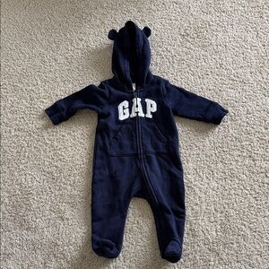 GAP Dark Blue Kids Footed One Piece